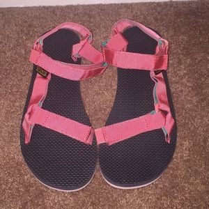 Pink Teva Sandals